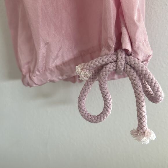 Light pink pants windbreakers Sz Small light weight joggers track pants - Picture 5 of 8